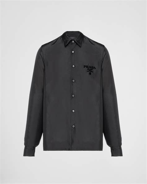 silk prada shirt|Prada 3xl shirt.